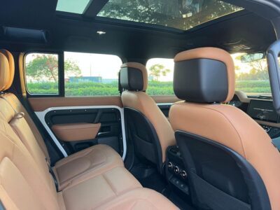 2023 Land Rover Defender P400 110 S 3.0L 6 Cylinder Engine White Brown