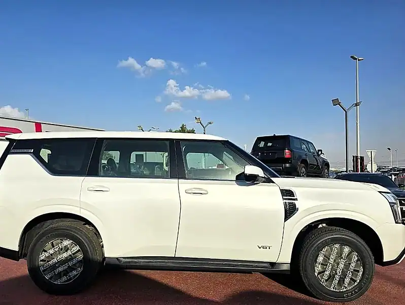 2025 Nissan Patrol Nissan Patrol LE T1 3.5L V6 Turbo 4WD White Black