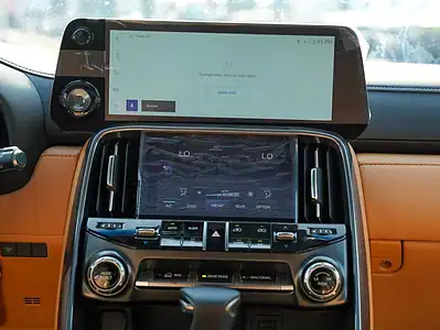 2024 Lexus LX 600 6 Cylinders Engine GCC Specs White Tan SUV