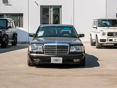 1989 Mercedes-Benz SEL-Class 560 SEL 8 Cylinders Engine Black Sedan