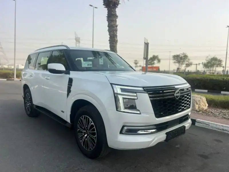 2026 Nissan Patrol LE Titanium 6 Cylinder Engine GCC Specs White Red