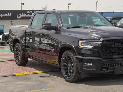 2025 RAM 1500 Limited 3.0 litre 6 Cylinders Engine Black GCC Specs