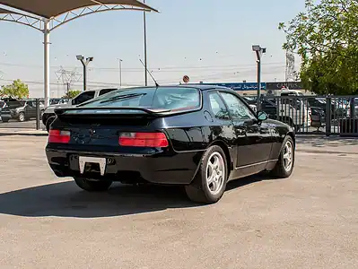 1992 Porsche 968 Club Sport 4 Cylinders Engine Black Grey Coupe