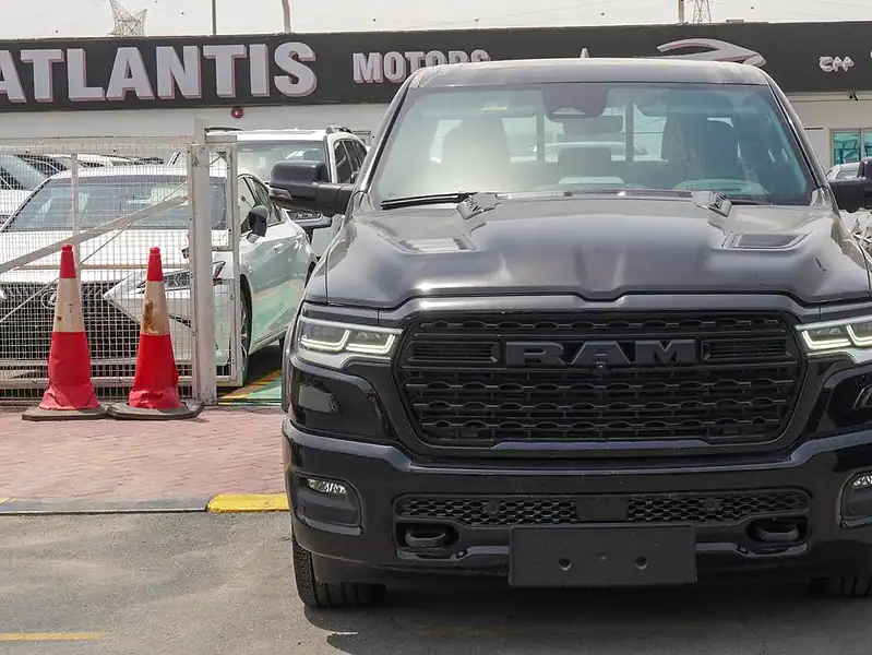 2025 RAM 1500 Limited 3.0 litre 6 Cylinders Engine Black GCC Specs