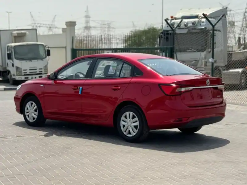 2025 MG 5 Standard 1.5L 4 Cylinders Engine Petrol Manual Red Black Sedan