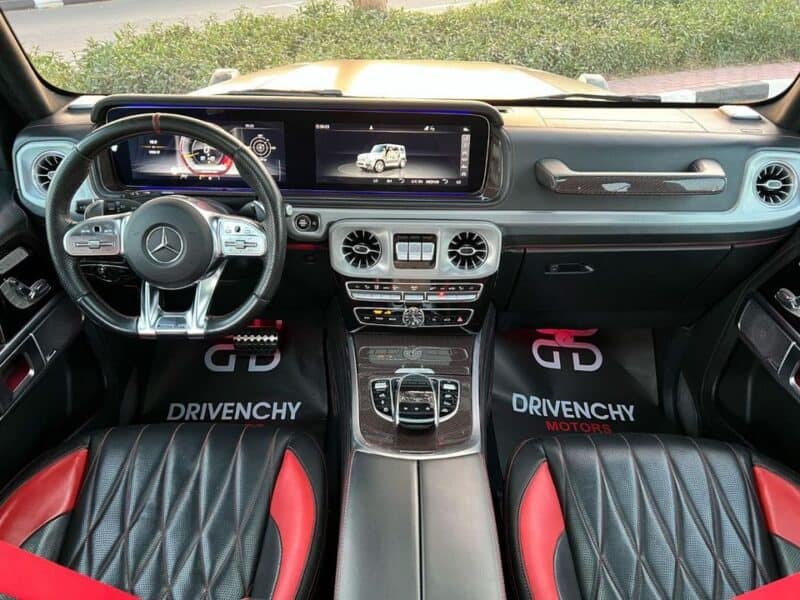 2019 Mercedes-Benz G 63 AMG First Edition 5.5L 8 Cylinder Engine Silver Black