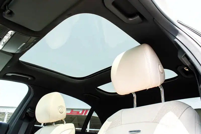 2018 Mercedes-Benz E-Class E 43 6 Cylinder Engine White Beige Sedan