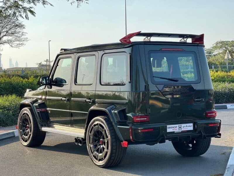 2021 Mercedes-Benz G 63 AMG First Edition 5.5L 8 Cylinder Engine Green Red