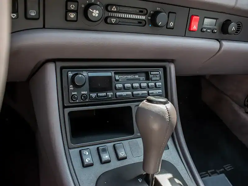 1992 Porsche 968 Club Sport 4 Cylinders Engine Black Grey Coupe