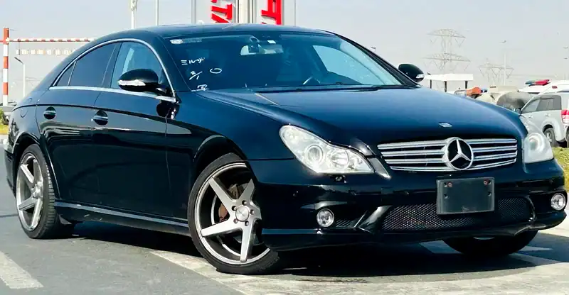 2008 Mercedes-Benz CLS-Class CLS 350 6 Cylinders Engine Black Sedan