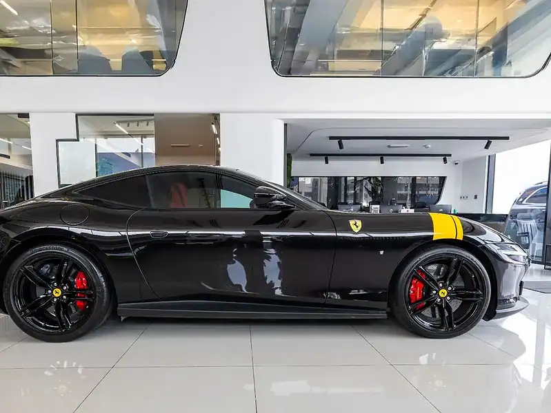 2023 Ferrari Roma Ferrari Roma Black Red Coupe Perfect Condition