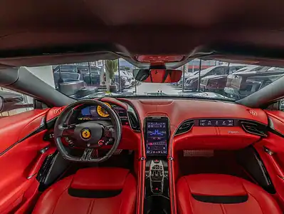 2023 Ferrari Roma Ferrari Roma Black Red Coupe Perfect Condition