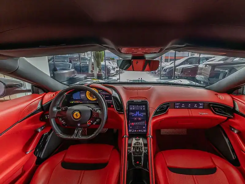 2023 Ferrari Roma Ferrari Roma Black Red Coupe Perfect Condition