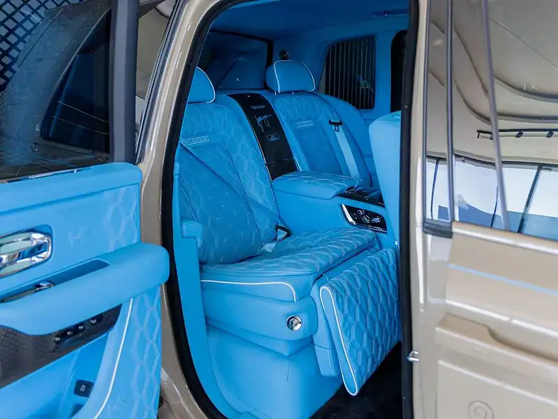 2025 Rolls-Royce Cullinan BLACK BADGE BY KEYVANY Beige Blue