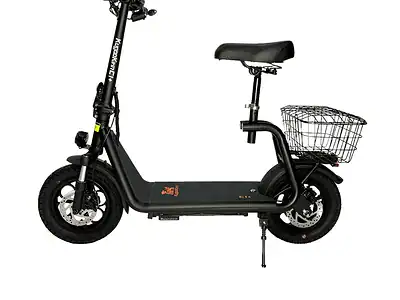Kugoo C1 Plus Electric Scooter Black