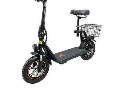 Kugoo C1 Plus Electric Scooter Black