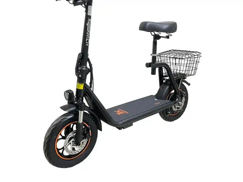 Kugoo C1 Plus Electric Scooter Black