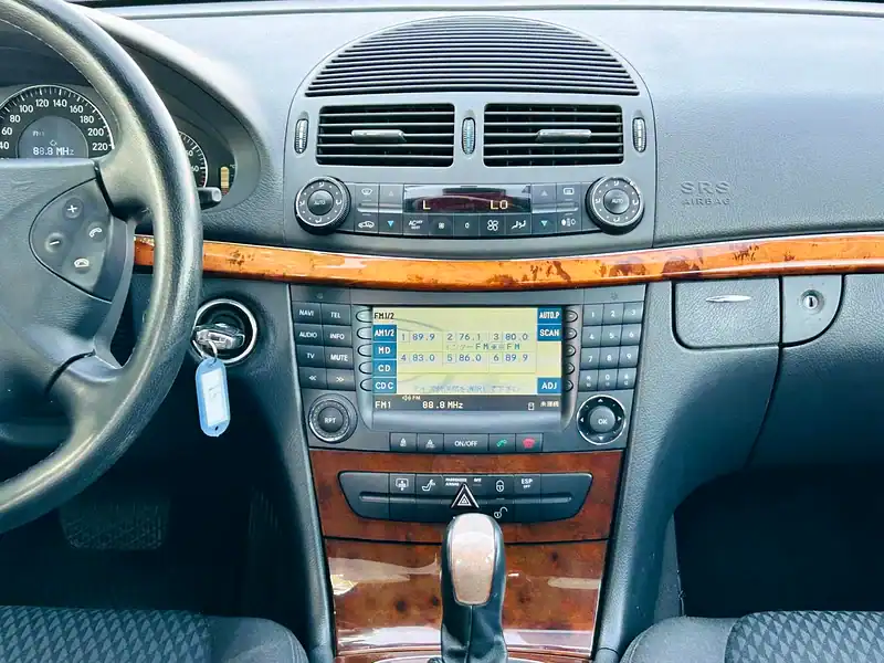 2004 Mercedes-Benz E-Class E 240 6 Cylinders Engine Silver Black Sedan