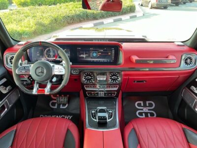 2021 Mercedes-Benz G 63 AMG First Edition 5.5L 8 Cylinder Engine Green Red