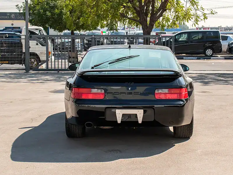 1992 Porsche 968 Club Sport 4 Cylinders Engine Black Grey Coupe