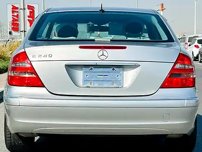 2004 Mercedes-Benz E-Class E 240 6 Cylinders Engine Silver Black Sedan