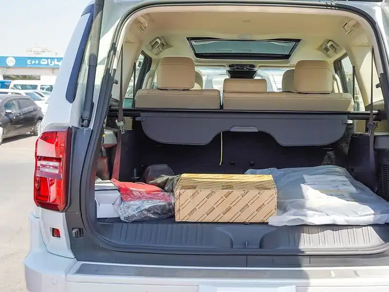 2025 Toyota Prado 2.4L 4 Cylinder Engine TURBO White Beige SUV