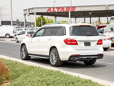 2016 Mercedes-Benz GLS-Class GLS 550 8 Cylinder Engine White Black SUV