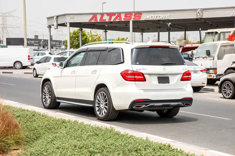 2016 Mercedes-Benz GLS-Class GLS 550 8 Cylinder Engine White Black SUV