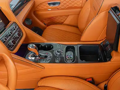 2025 Bentley Bentayga ORIGINAL MANSORY Evo Bespoke Carbon Exterior Grey Orange