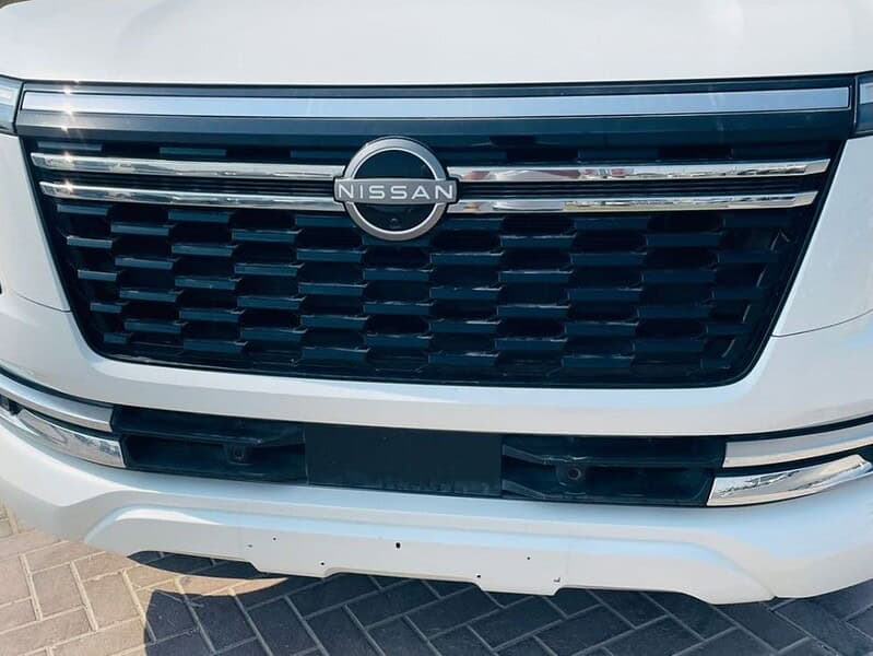 2025 Nissan Patrol LE Platinum City 3.5L 6 Cylinder Engine White Tan