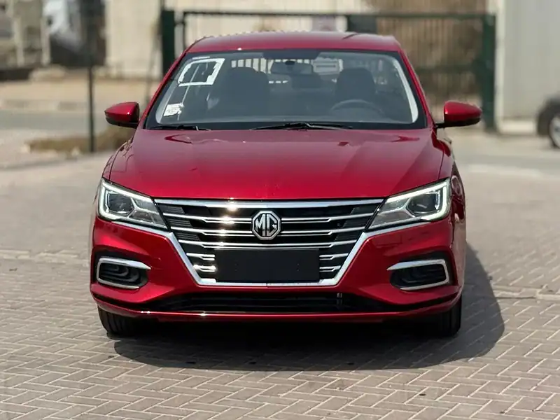 2025 MG 5 Standard 1.5L 4 Cylinders Engine Petrol Manual Red Black Sedan