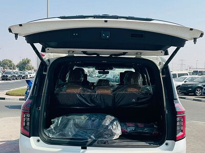 2025 Nissan Patrol LE Platinum City 3.5L 6 Cylinder Engine White Tan