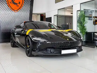 2023 Ferrari Roma Ferrari Roma Black Red Coupe Perfect Condition