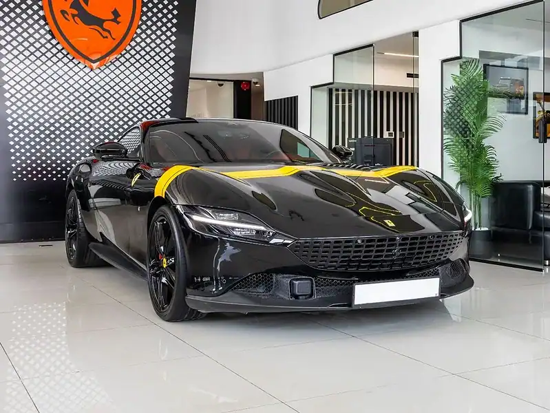 2023 Ferrari Roma Ferrari Roma Black Red Coupe Perfect Condition