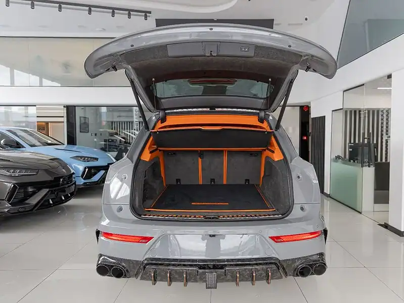 2025 Bentley Bentayga ORIGINAL MANSORY Evo Bespoke Carbon Exterior Grey Orange