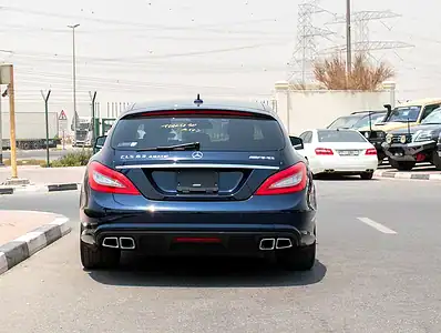 2013 Mercedes-Benz CLS-Class CLS 63 AMG 8 Cylinder Engine Blue Black