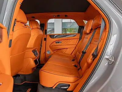 2025 Bentley Bentayga ORIGINAL MANSORY Evo Bespoke Carbon Exterior Grey Orange