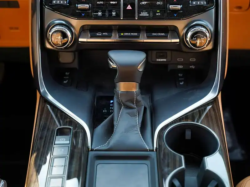 2024 Lexus LX 600 6 Cylinders Engine GCC Specs White Tan SUV