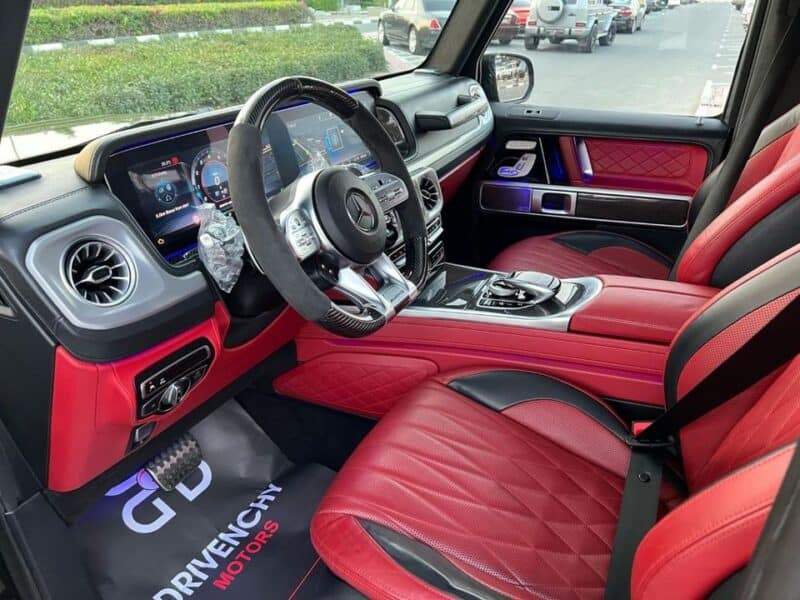 2019 Mercedes-Benz G 63 AMG Std 5.5L 8 Cylinders Engine Green Red SUV
