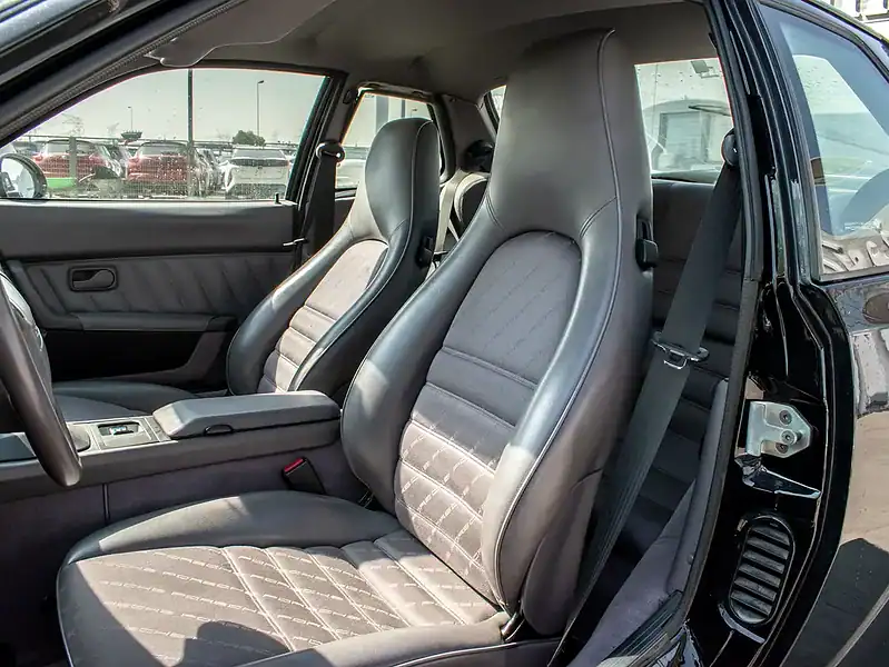 1992 Porsche 968 Club Sport 4 Cylinders Engine Black Grey Coupe