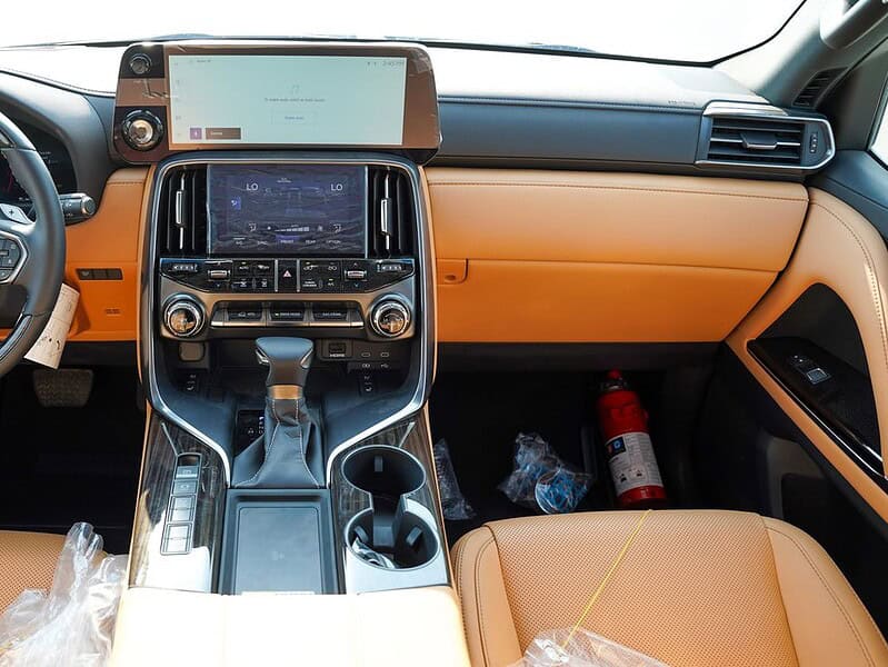 2024 Lexus LX 600 6 Cylinders Engine GCC Specs White Tan SUV