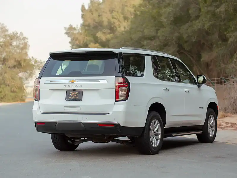 2023 Chevrolet Tahoe LS 5.3L 8 Cylinders Engine White Beige SUV GCC Specs