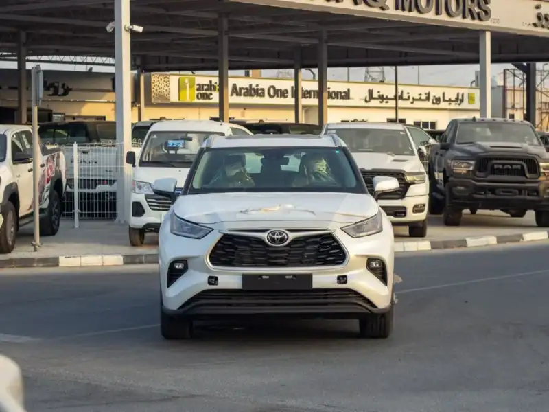 2025 Toyota Highlander 2.5L Highlander 2.5L Hybrid GLE AWD White Grey SUV