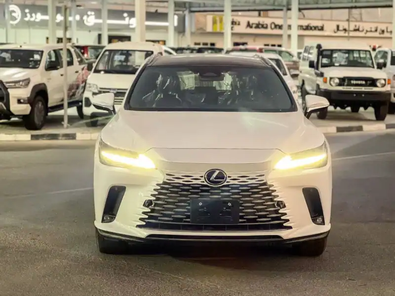 2025 Lexus RX350 RX350 2.4L Signature V4 GCC Specs White Maroon Sedan