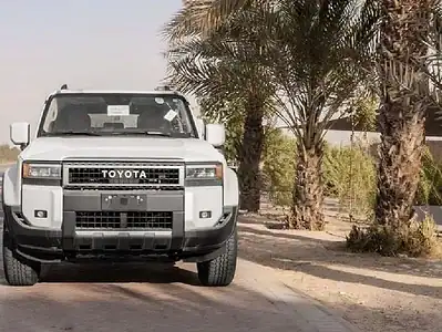 2026 Toyota Prado GXR 2.4T 4 Cylinders Engine White Beige SUV GCC Specs