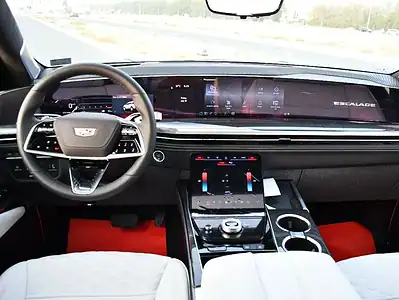 2025 Cadillac Escalade Escalade-V 6.2L 8 Cylinders Engine Black White SUV GCC Specs