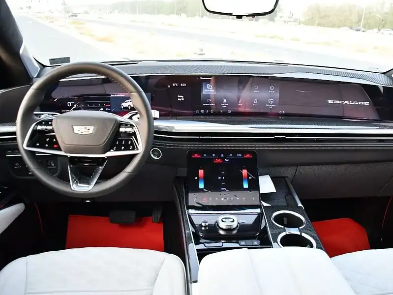 2025 Cadillac Escalade Escalade-V 6.2L 8 Cylinders Engine Black White SUV GCC Specs