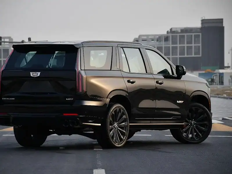 2025 Cadillac Escalade Escalade-V 6.2L 8 Cylinders Engine Black White SUV GCC Specs