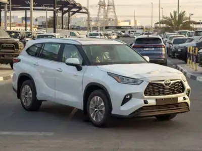 2025 Toyota Highlander 2.5L Highlander 2.5L Hybrid GLE AWD White Grey SUV