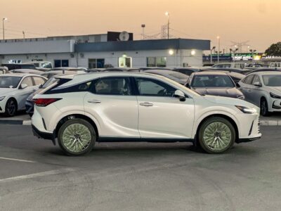 2025 Lexus RX350 RX350 2.4L Signature V4 GCC Specs White Maroon Sedan